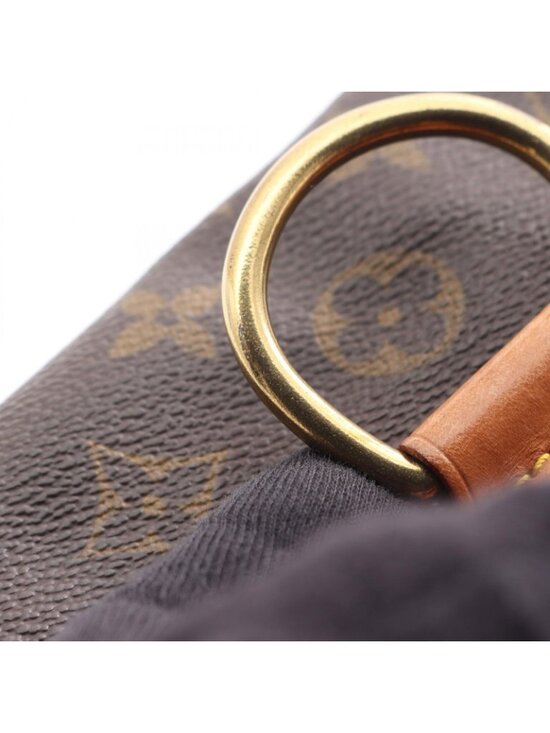 Louis Vuitton Backpack Montsouris MM Canvas Leather main image 4